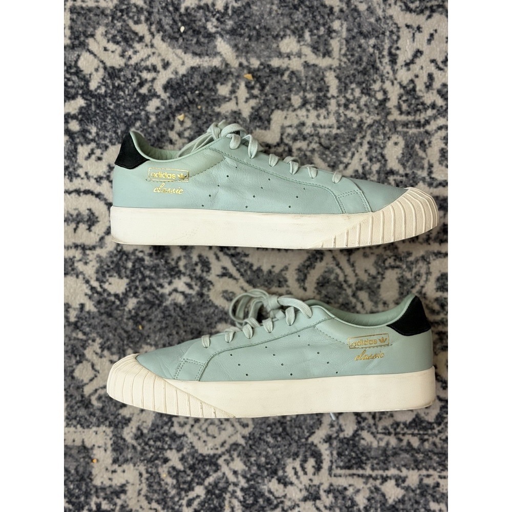 Adidas Everyn Wonder, Women's 10.5, Mint Green and Off White, Authentic - Picture 9 of 11